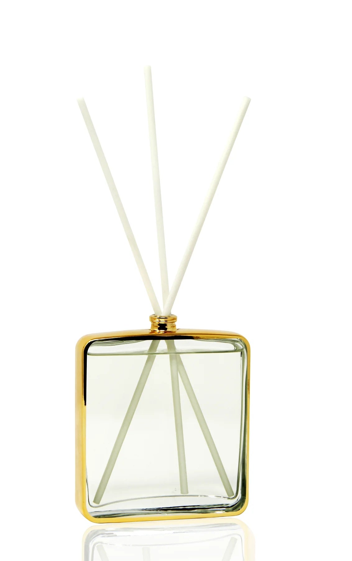 Gold Framed Square Shaped Diffuser, "Lily of the Valley" Scent