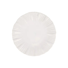 Bari White Salad Plate
