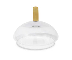Jar with Gold Stem and Knob