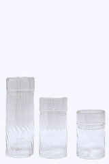 Liscio Ottico - Spiral Design Canister Jar - Large