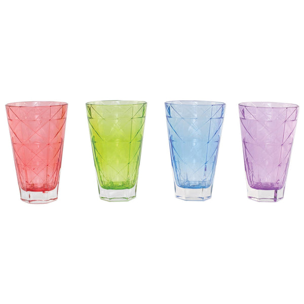 Prism Assorted Tall Tumblers - Set Of 4