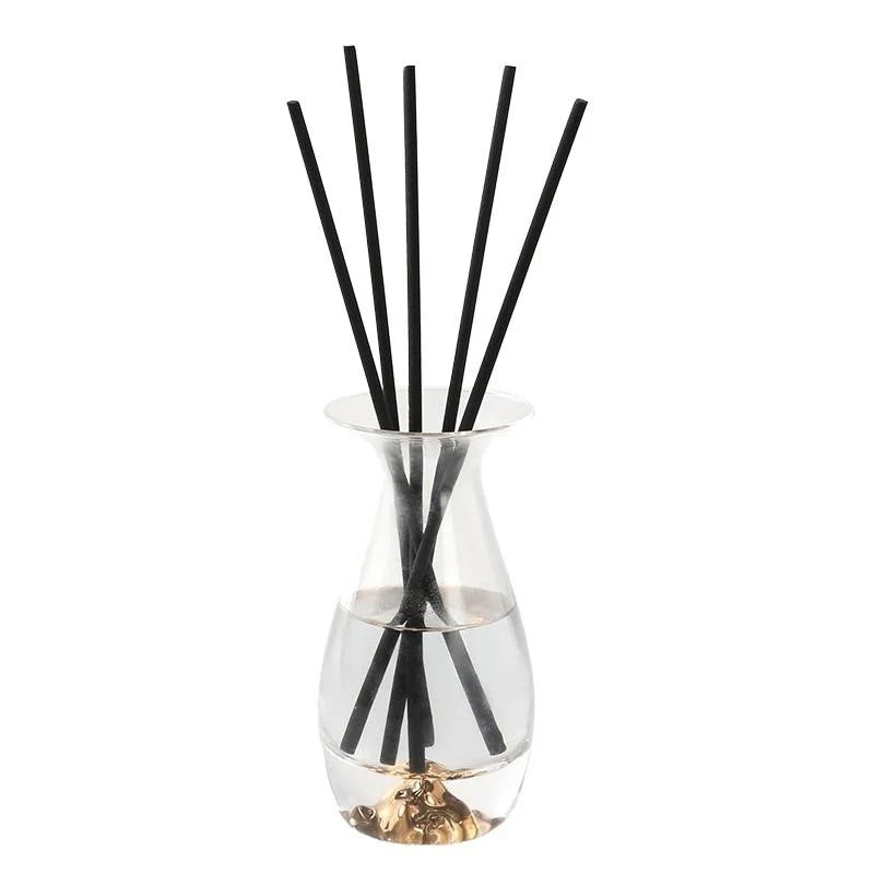 Clear Glass Jar Reed Diffuser - White Flower Scent - Reflection Base
