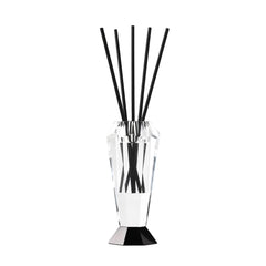 Crystal Reed Diffuser with Colored Base - Black