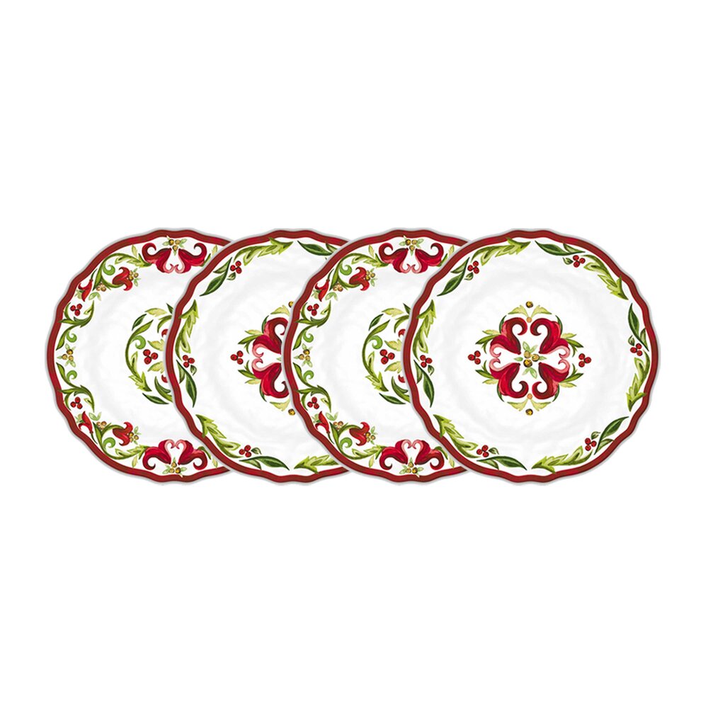Vischio Appetizer Plates (Set of 4)