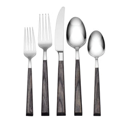 Coronado Charcoal 5-Piece Place Setting