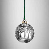 2024 Christmas Lismore Clear Bauble Ornament