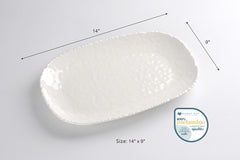 Wave Medium Serving Platter – Shatterproof Melamine