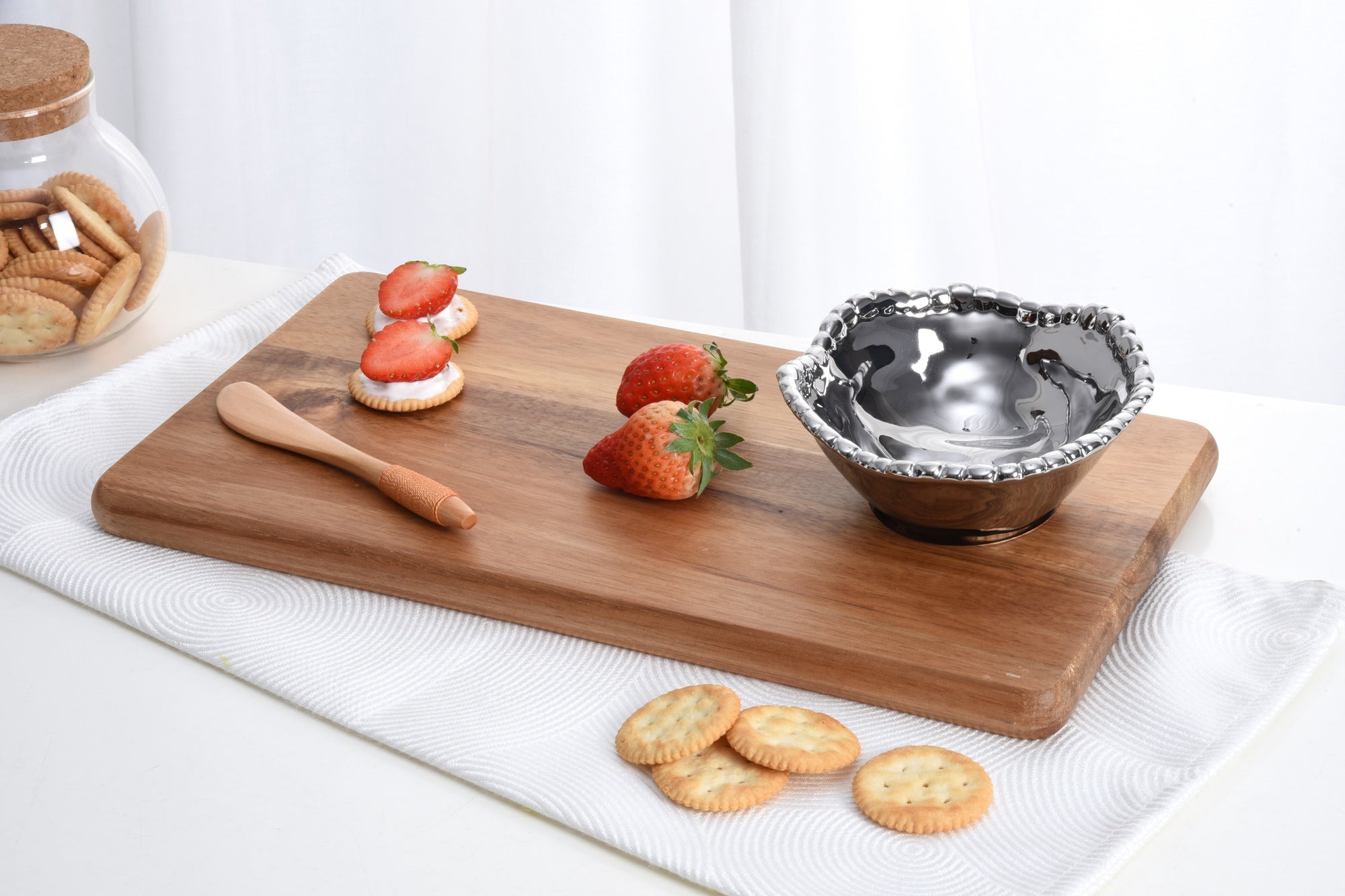 Verona Hostess Wood Board Set-3pc.