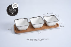 Salerno Entertaining Set – 4 Pc