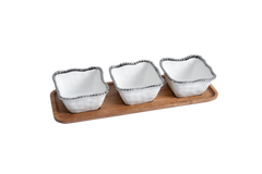 Salerno Entertaining Set – 4 Pc