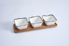 Salerno Entertaining Set – 4 Pc