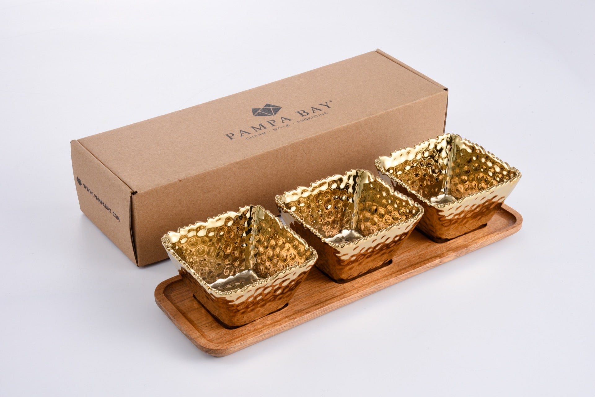 Golden Millennium Entertaining Set – 4 Pcs.