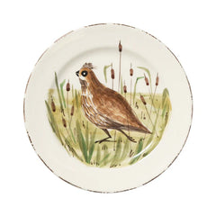 Wildlife Quail Dinner Plate