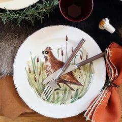 Wildlife Quail Dinner Plate