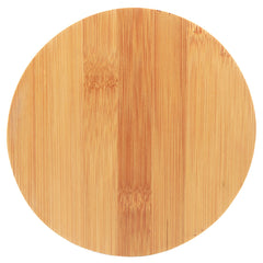 Round Bamboo 4-Piece Wine Tool Set