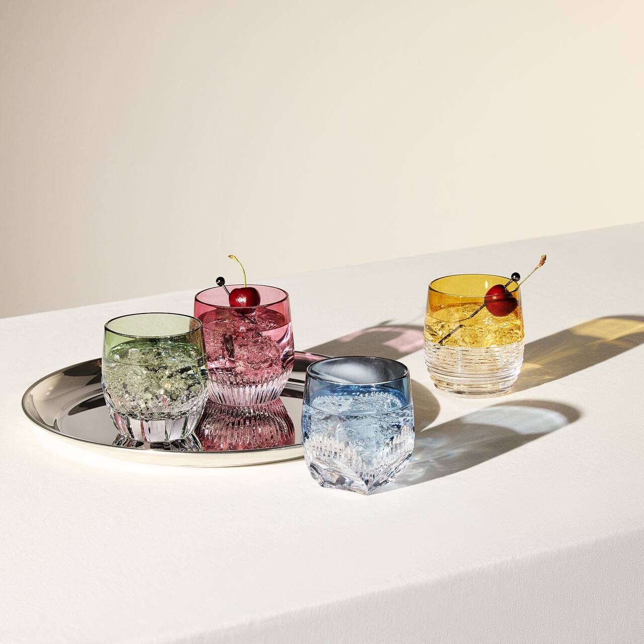 Mixology Colour Tumbler 255ml 8.5floz MXPTN S/4