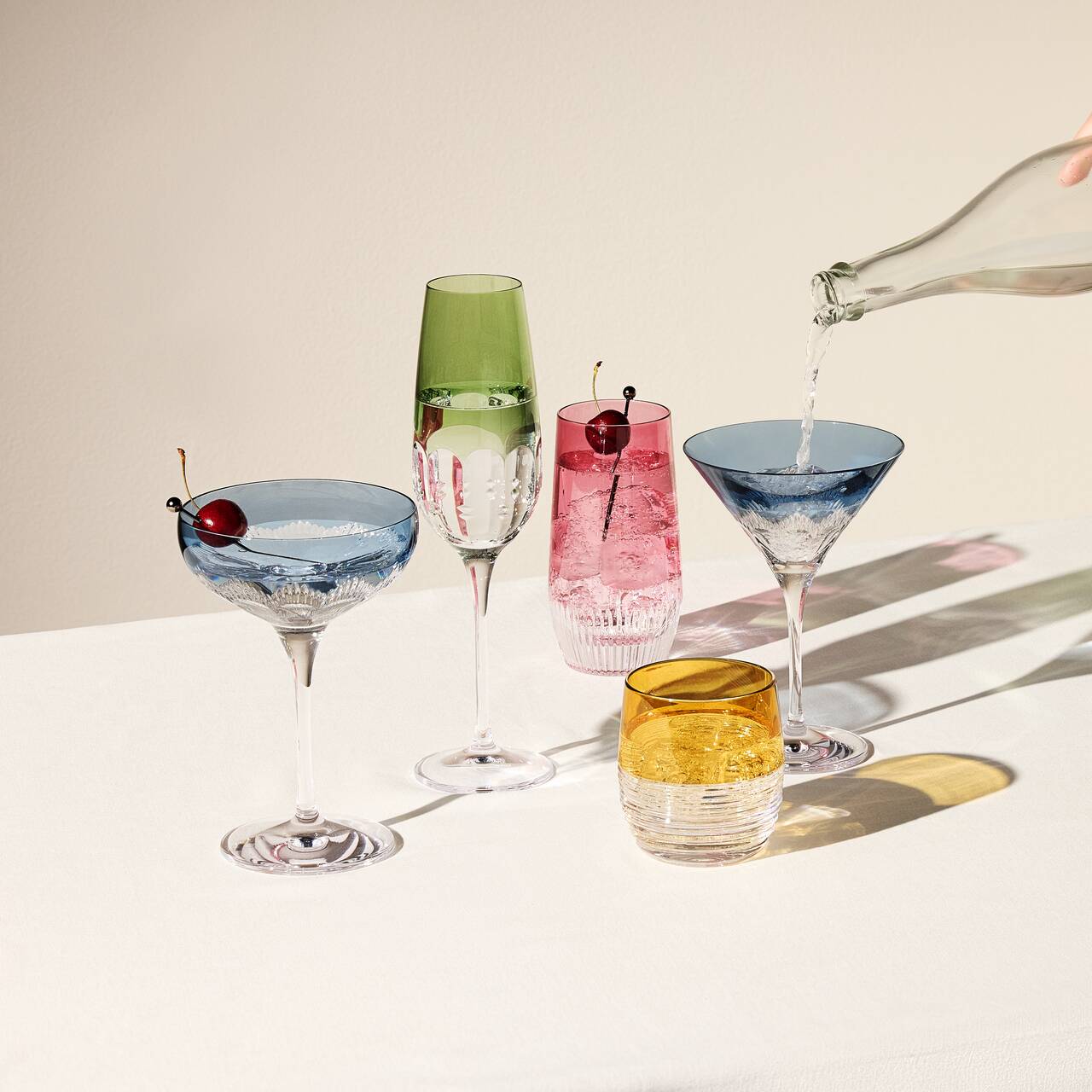 Mixology Colour Highball 430ml 14.5floz MXPTN S/4