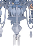 Belle De Nuit 40 Lights Chandelier. Blue (us)