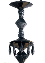 Belle De Nuit 40 Lights Chandelier. Absolute Black (us)