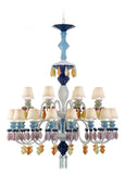 Belle De Nuit 24 Lights Chandelier. Multicolor (us)