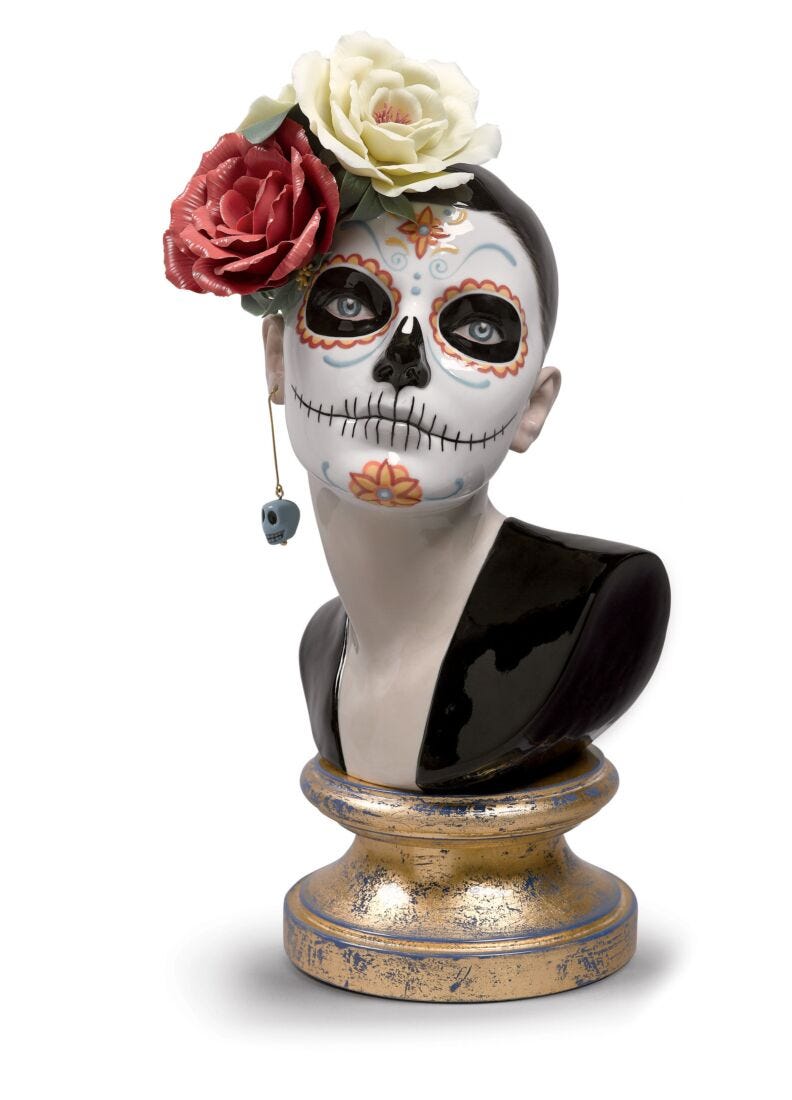 Beautiful Catrina Figurine. Limited Edition