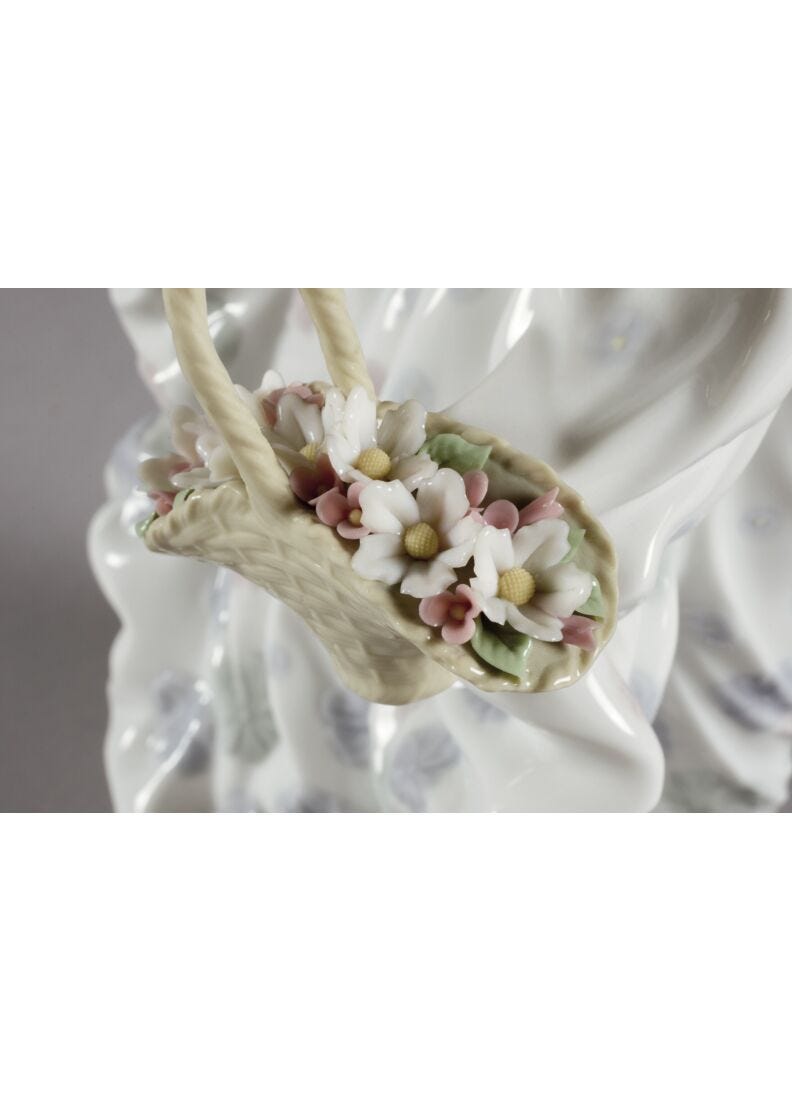 Spring Splendor Woman Figurine