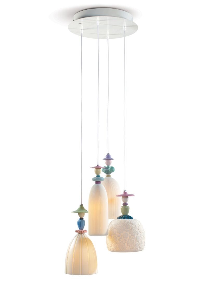 Mademoiselle 4 Lights Walking On The Beach Ceiling Lamp (US)