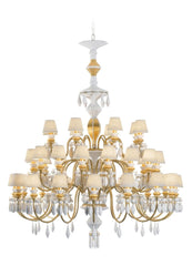 Belle De Nuit 40 Lights Chandelier. Golden Luster (us)