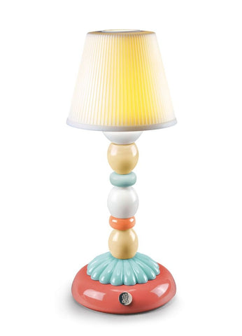 Palm Firefly Table Lamp. Pale Blue