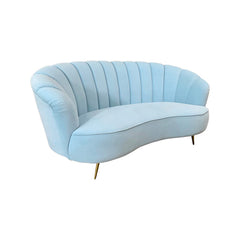 Aria Loveseat - Light Blue RENTAL