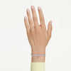 Ariana Grande x Swarovski bracelet Mixed cuts, Multicolored, Rhodium plated
