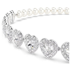 Swarovski Ariana Grande Capsule Tennis Heart Choker White