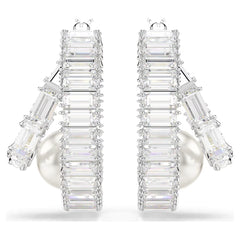 Swarovski Ariana Grande Capsule Pierced Hoop Earrings White - LAST IN STOCK