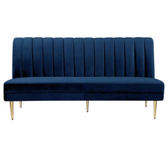Armani Straight Lounge Sofa - Blue RENTAL