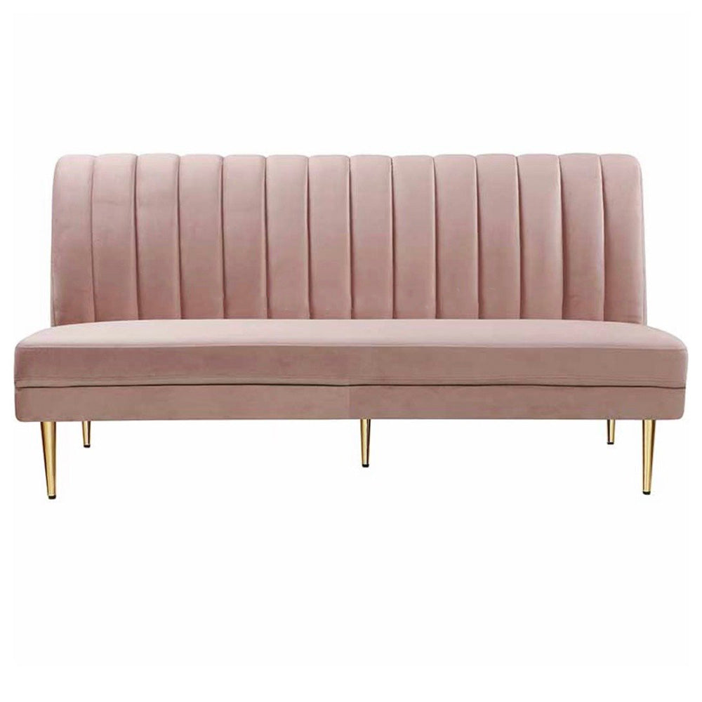 Armani Straight Lounge Sofa - Pink RENTAL