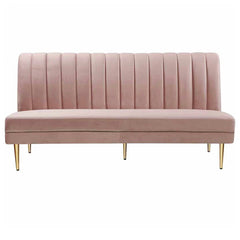 Armani Straight Lounge Sofa - Pink RENTAL