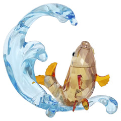 Asian Symbols Golden Carp Figure