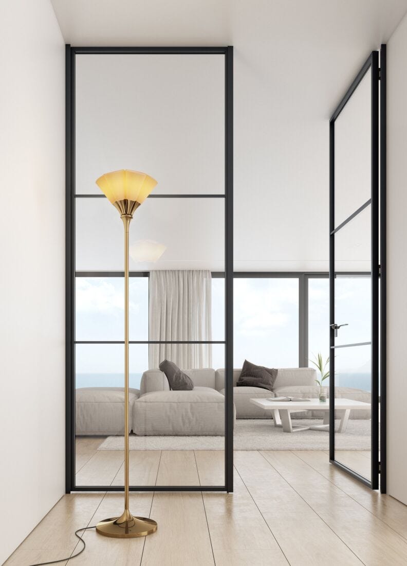 Jamz Floor Lamp, Gold (US)