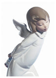 Curious Angel Figurine