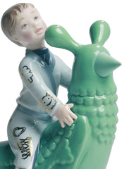 The Rocking Chicken Ride Figurine by Jaime Hayon