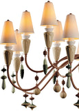 Ivy And Seed 16 Lights Chandelier. Large Flat Model. Spices (Us)