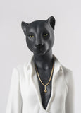 Panther Woman Figurine