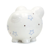 Blue Paper Star Pig