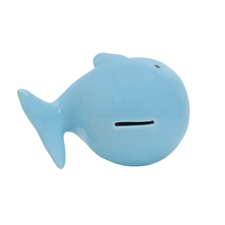 Blue Solid Whale Bank