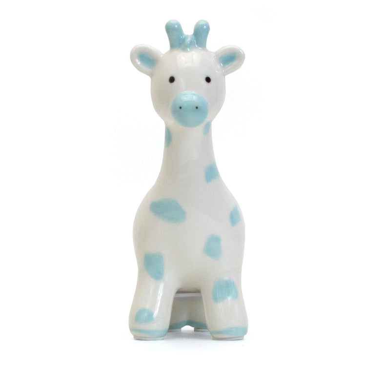Blue Spotted Giraffe Bank