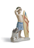 Surf'S Up Boy Figurine