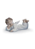 Angel Laying Down Figurine
