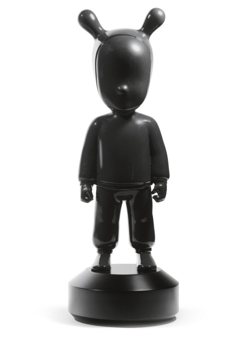 The Black Guest Figurine, Large Model