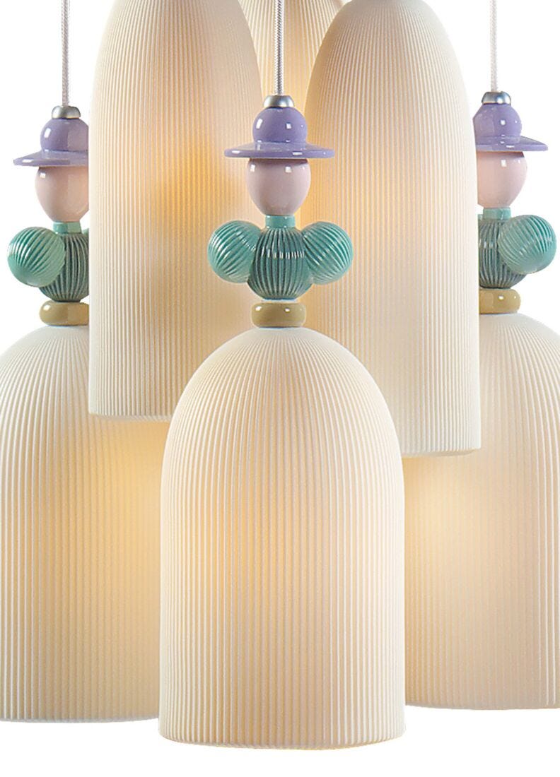 Mademoiselle 6 Lights Gathering In The Lawn Ceiling Lamp (US)