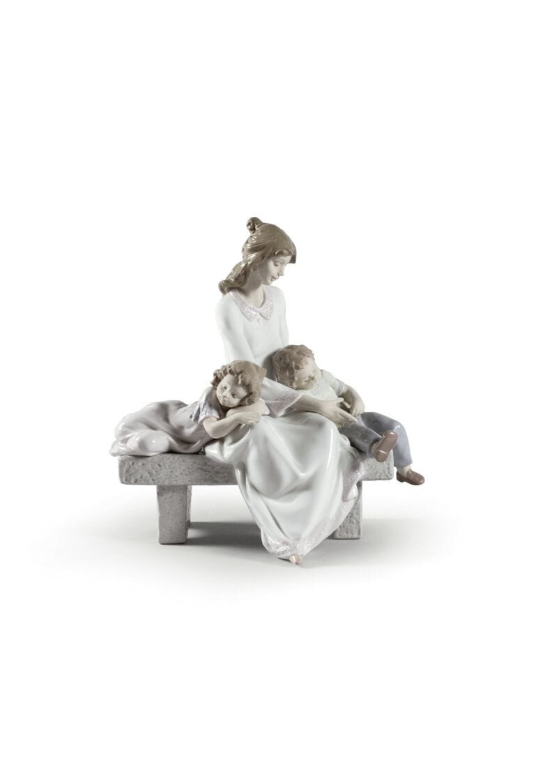 An Afternoon Nap Mother Figurine